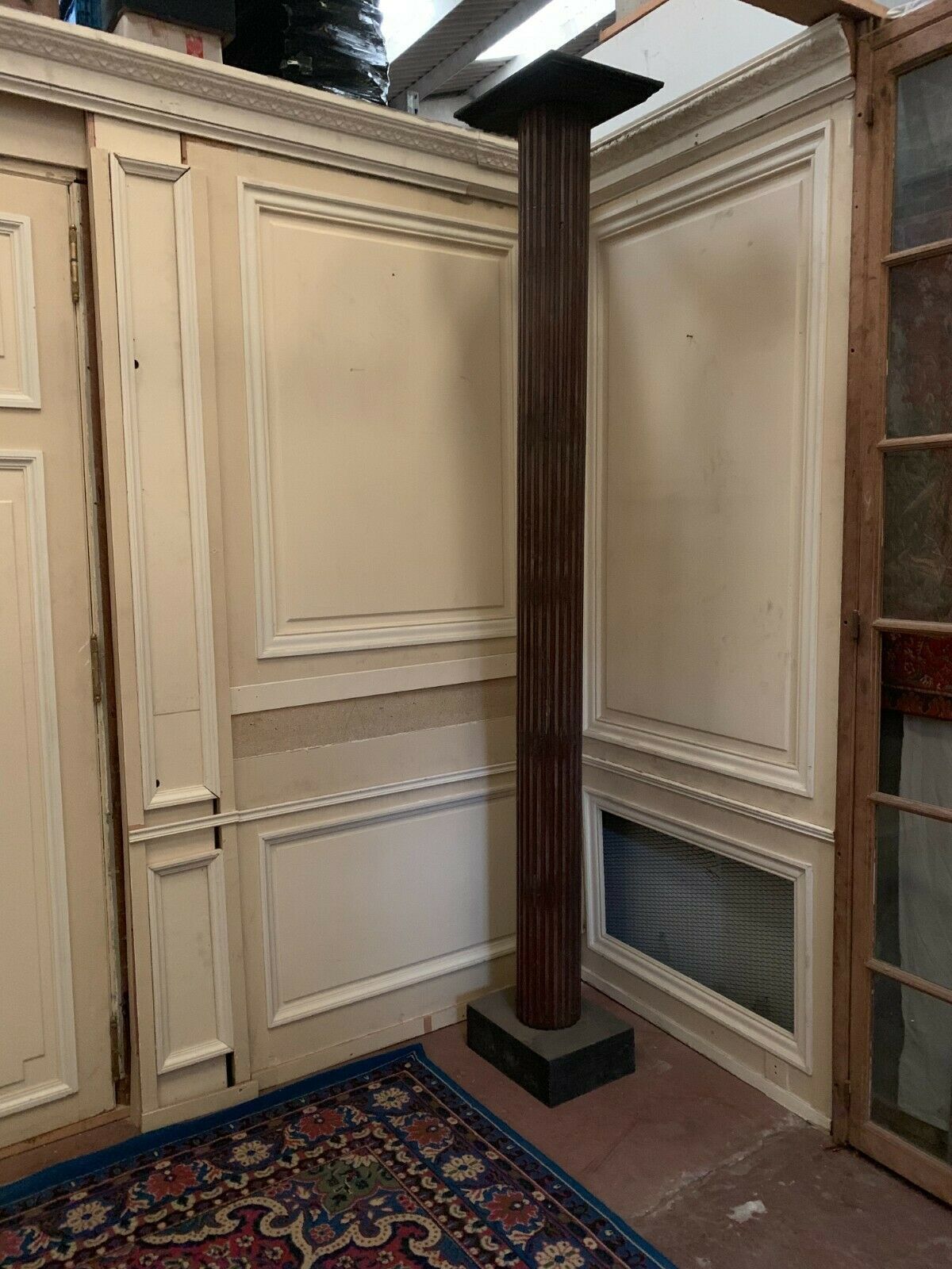 Furniture Louis XVI Style Woodwork And Stucco Patina XIX Century photo