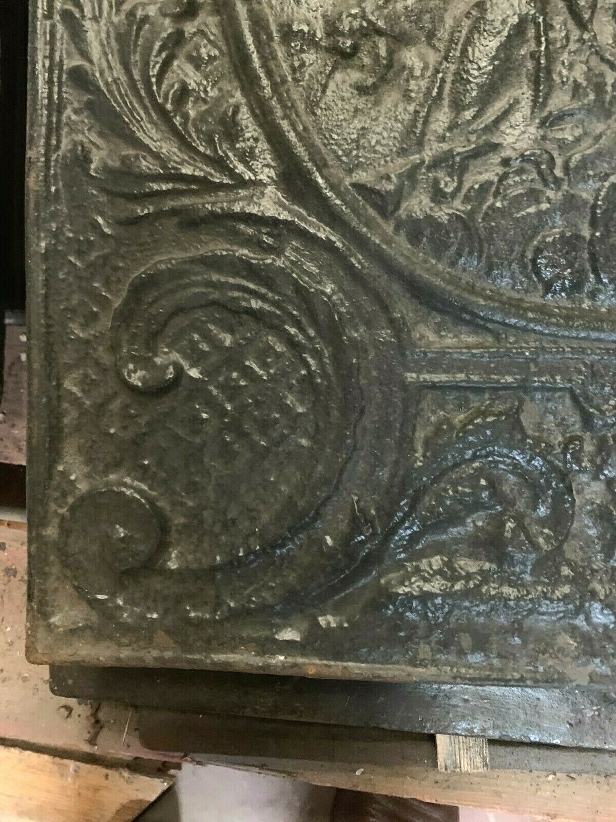 20th Century Cast Iron Fireplace Base Plate photo Home Fixtures