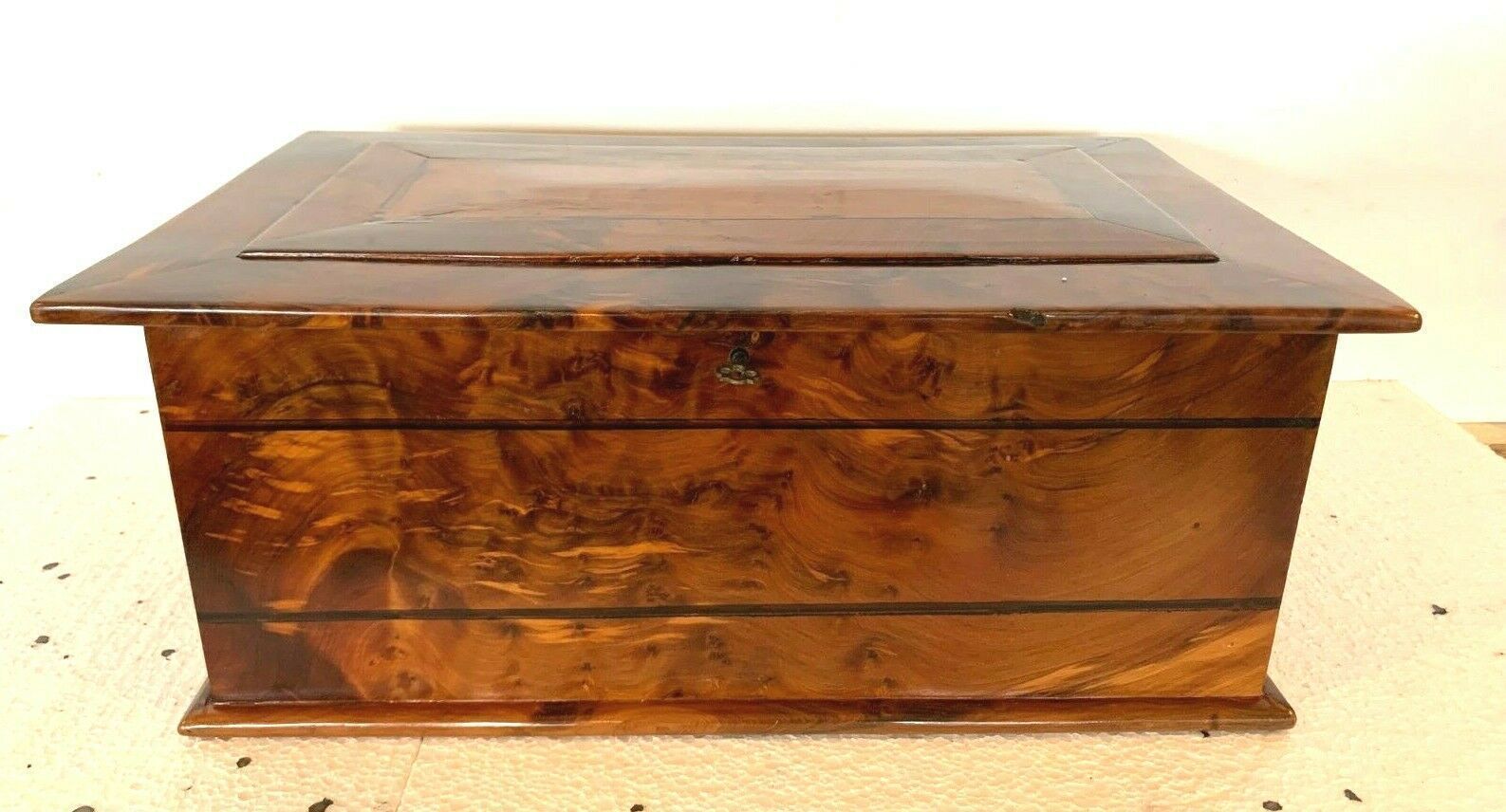 Twentieth Century Interior Thuja Burl Jewelry Box photo furniture