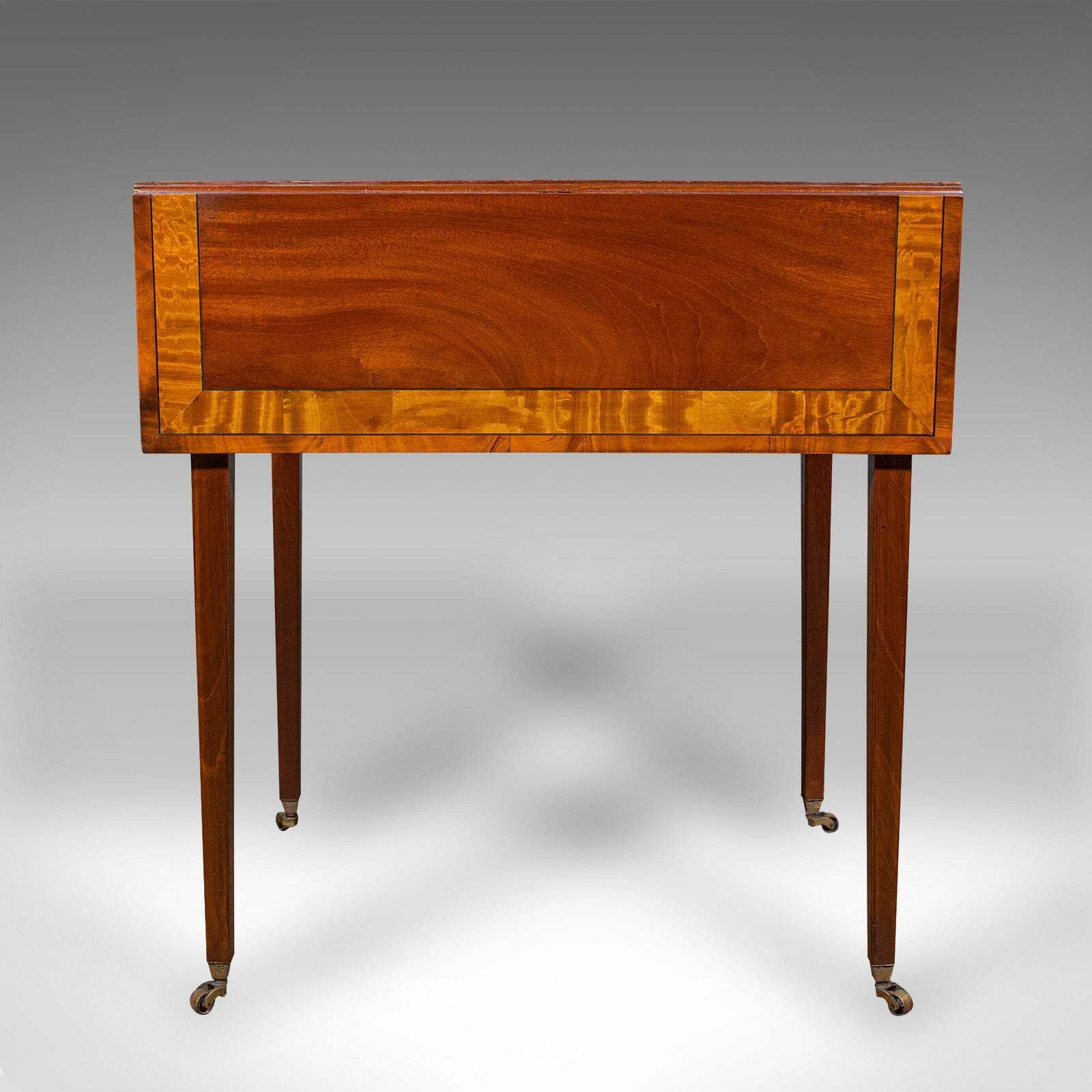 Antique Pembroke Table, English, Drop Leaf, Occasional, Tea, Regency, Circa 1820 photo for sale