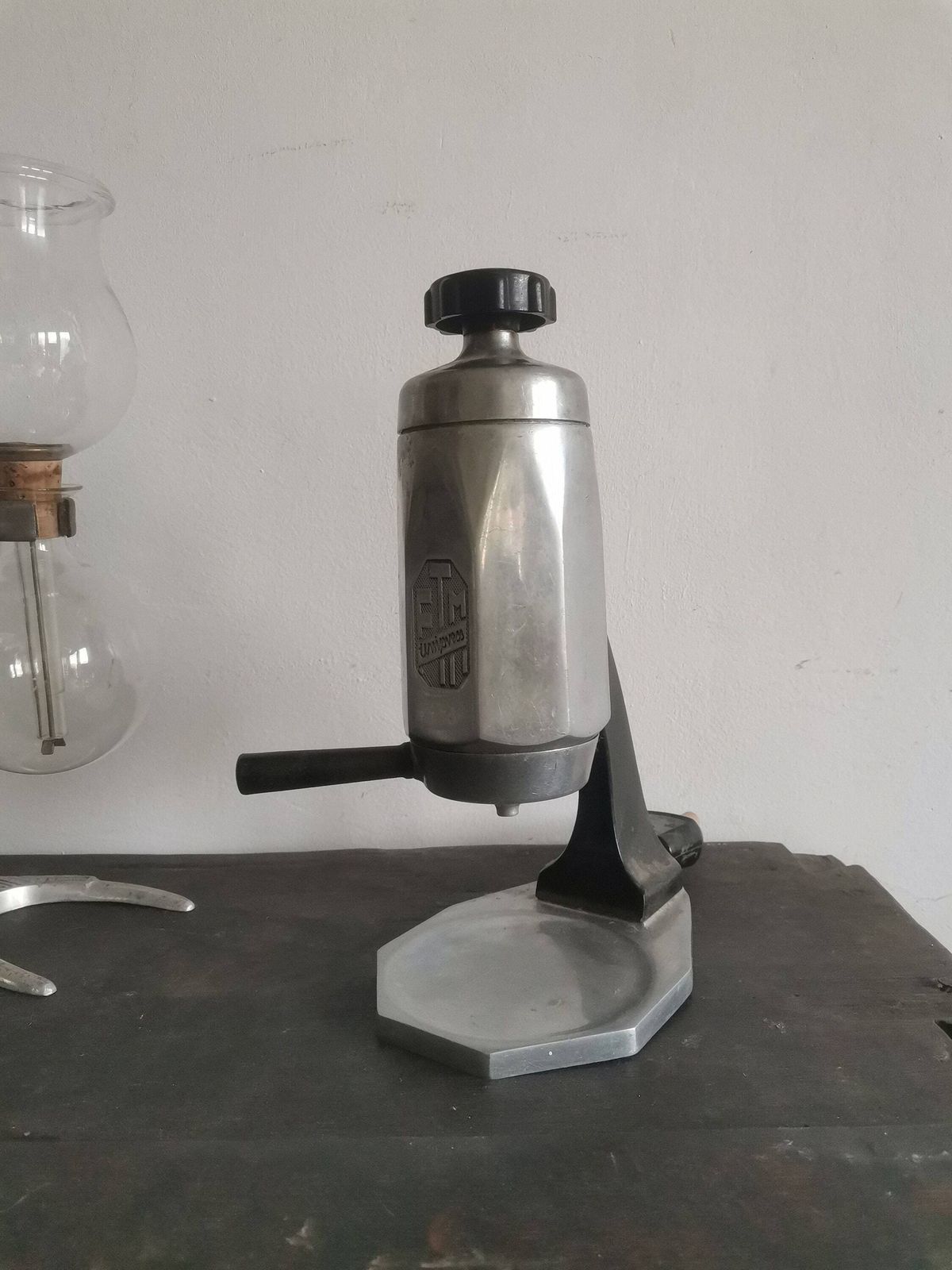 Art Deco Hungarian Ftm Unipress Chrome, Bakelite, Coffee Espresso Machine For Sale