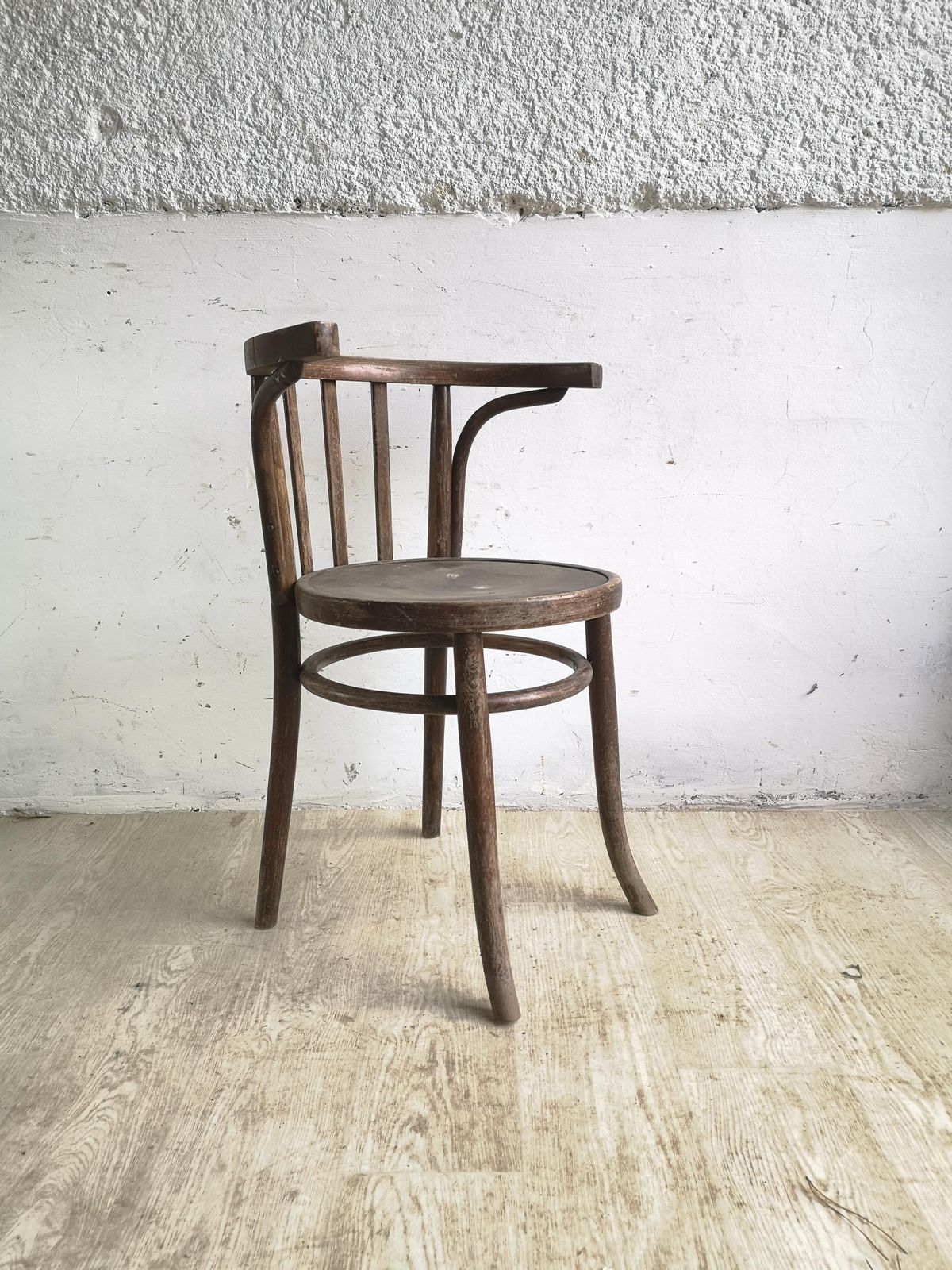 Res Antique Folk Style Chair:1890s Austrian Elegance | Solid Wood| Reclaimed From Hotel In Budapest |Timeless Art For Your Home Décor