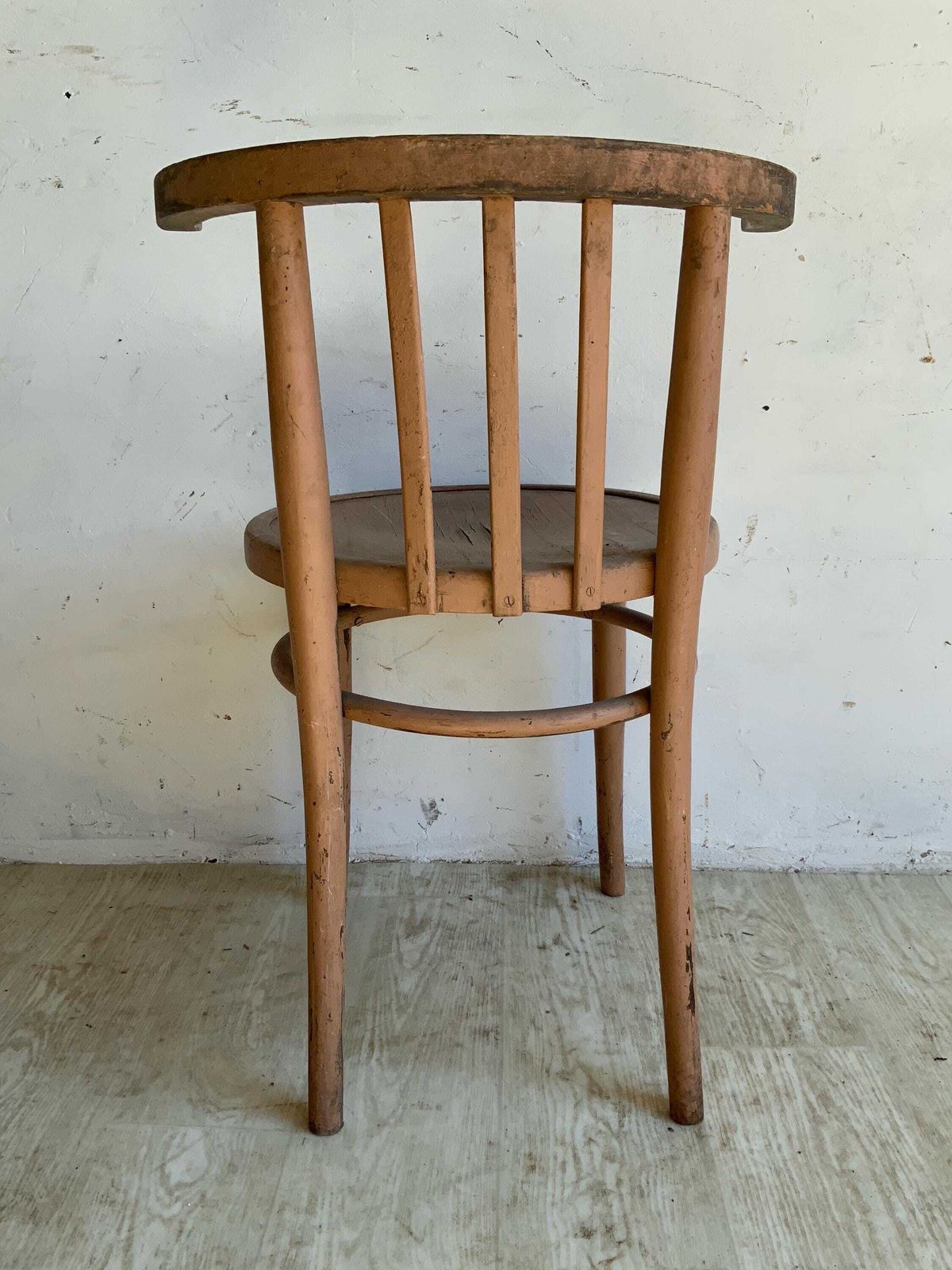 Antique Thonet Style Chair:1890s Austrian Elegance | Solid Elm Wood| Reclaimed From Budapest Cafe | Timeless Art For Your Home Décor photo vinterior