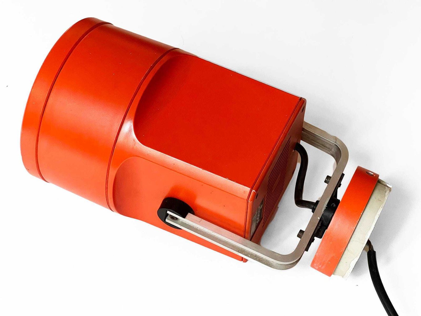 photo furniture Orange Spotlight "Unispot" By Bent Boysen For Louis Poulsen. Denmark 1970s