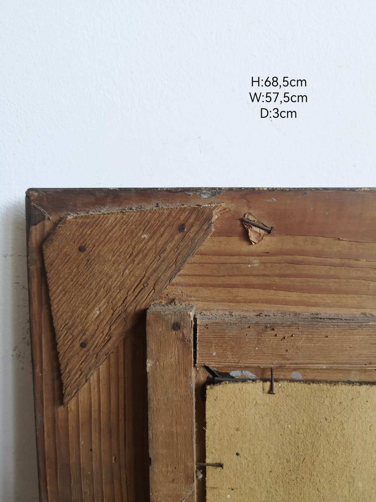 Decorative Antique Frames, Chipped Gold Gilt, Wedding Decor, Rustic, Picture, Photo. Hand Carved Wooden Vintage Display Shabby photo buy