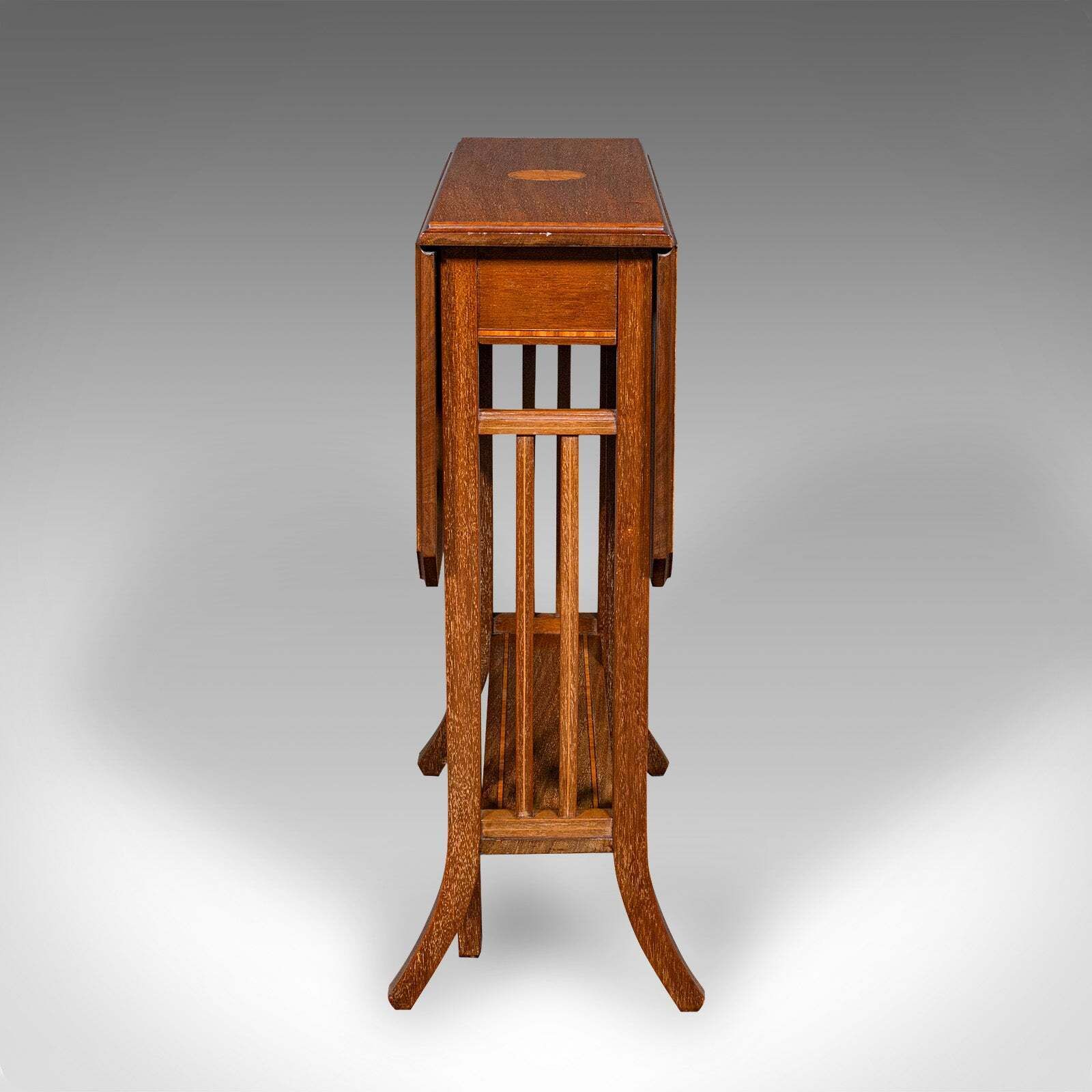 Antique Sutherland Table, English, Occasional, Gate Leg, Display, Victorian photo Furniture