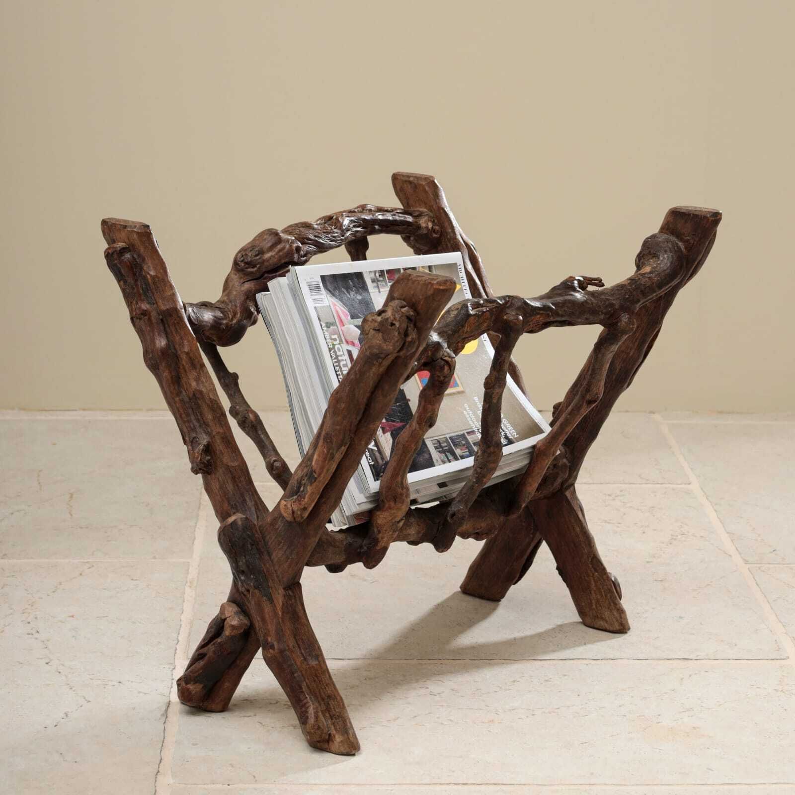 photo furniture Magazine Rack, 1920s, Vintage