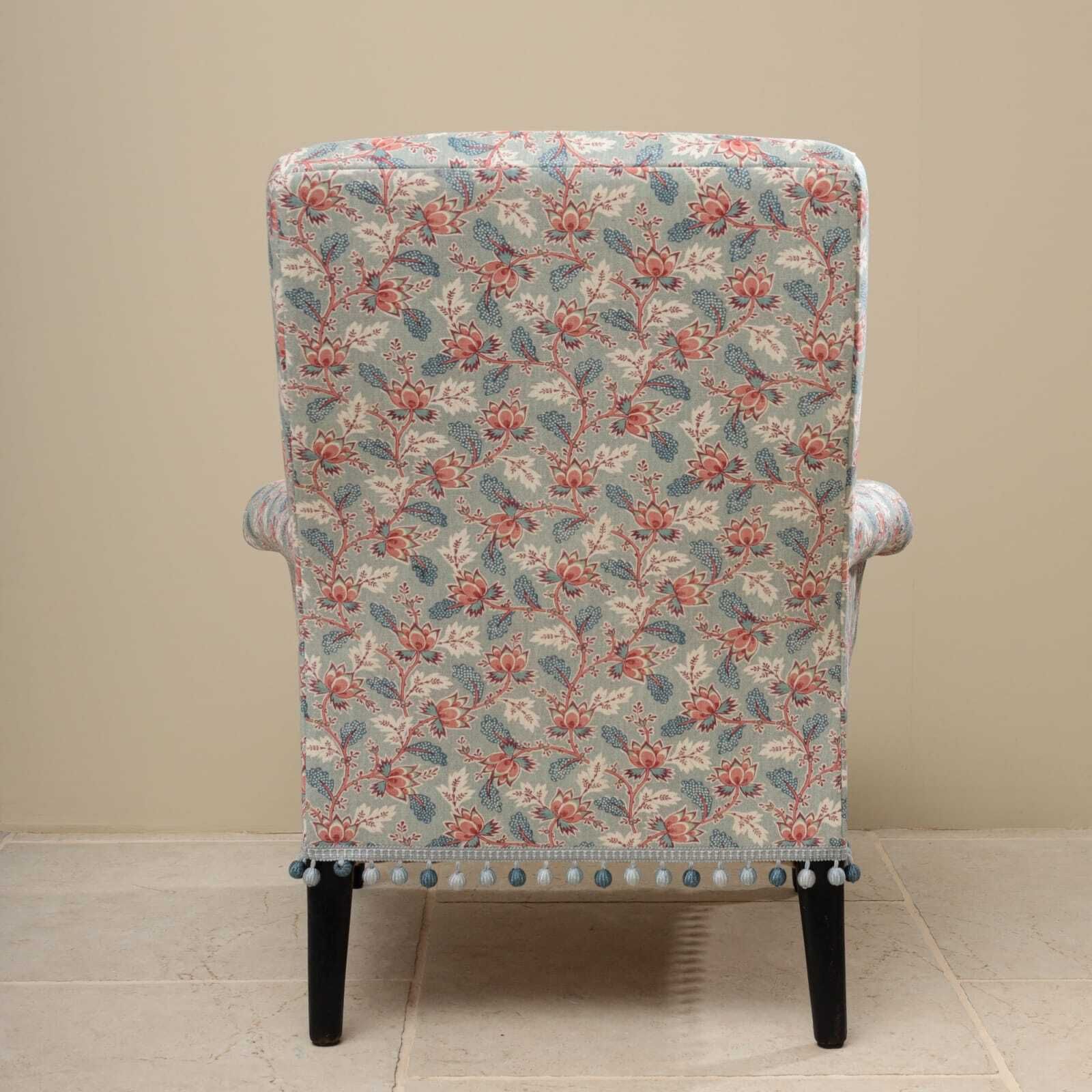Napoleon III Chair, 1800s, Antique photo vintage