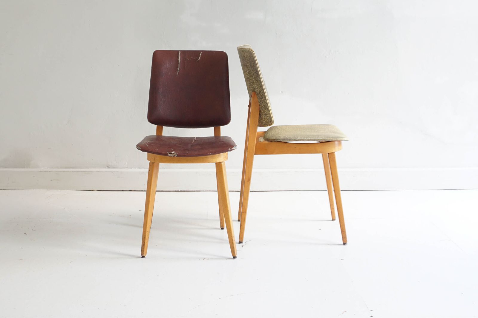 Set Of 10 Mid Century Chairs, 1960s photo for sale