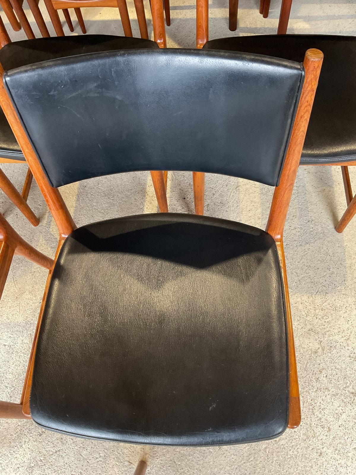 Kai Lyngfeldt Larsen Danish Dining Chairs Set Of 6 In Mid Century Style photo vinterior