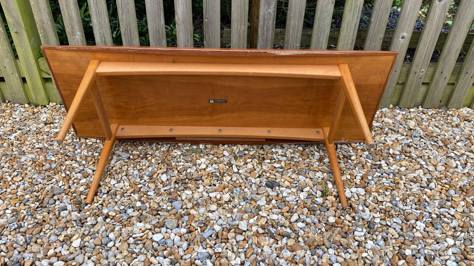 Gordon Russell Mid Century Teak Coffee Table photo vintage