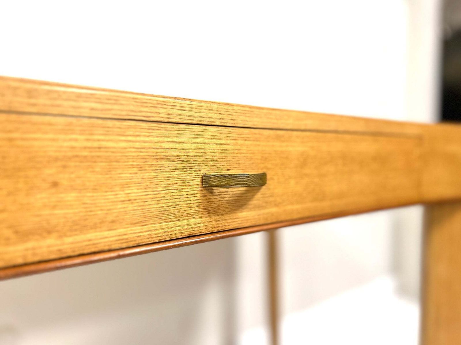 photo for sale Attributed To Maison Dominique, French Sycamore Desk