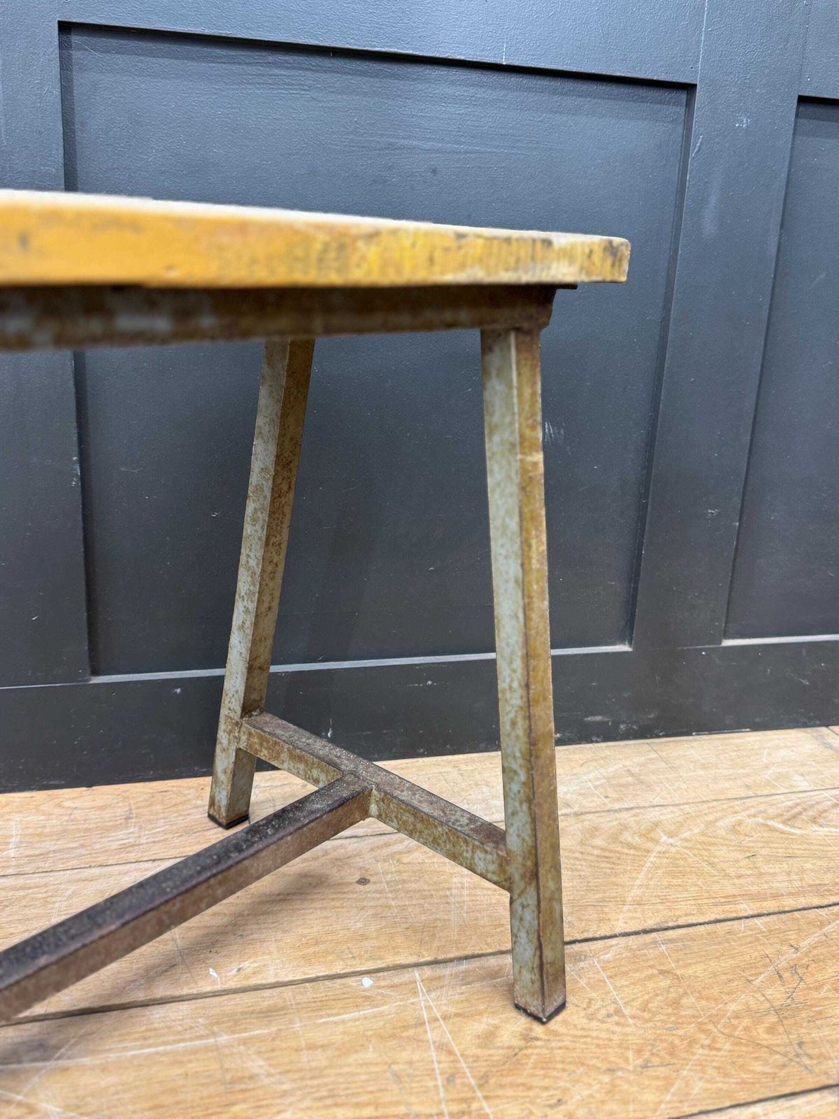 Vintage Bench Seat / Hallway Seat / Rustic Furniture / Kitchen / Dining Room / Seating / Window / Inside Or Outside / Home Or Garden A photo vintage