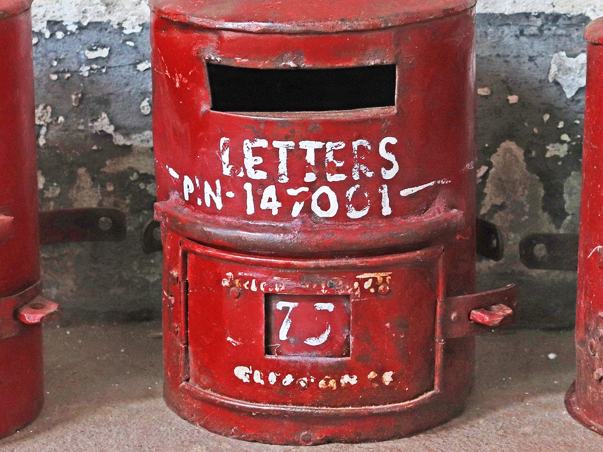 Old Post Box  Small, Oriental photo furniture