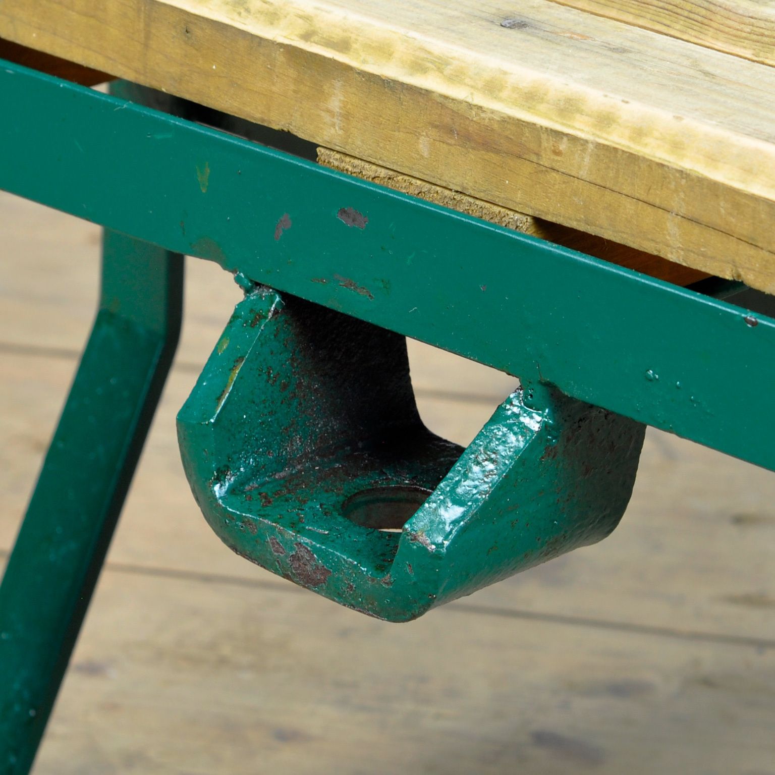 Industrial Side Table, 1970s, Iron photo 95.0