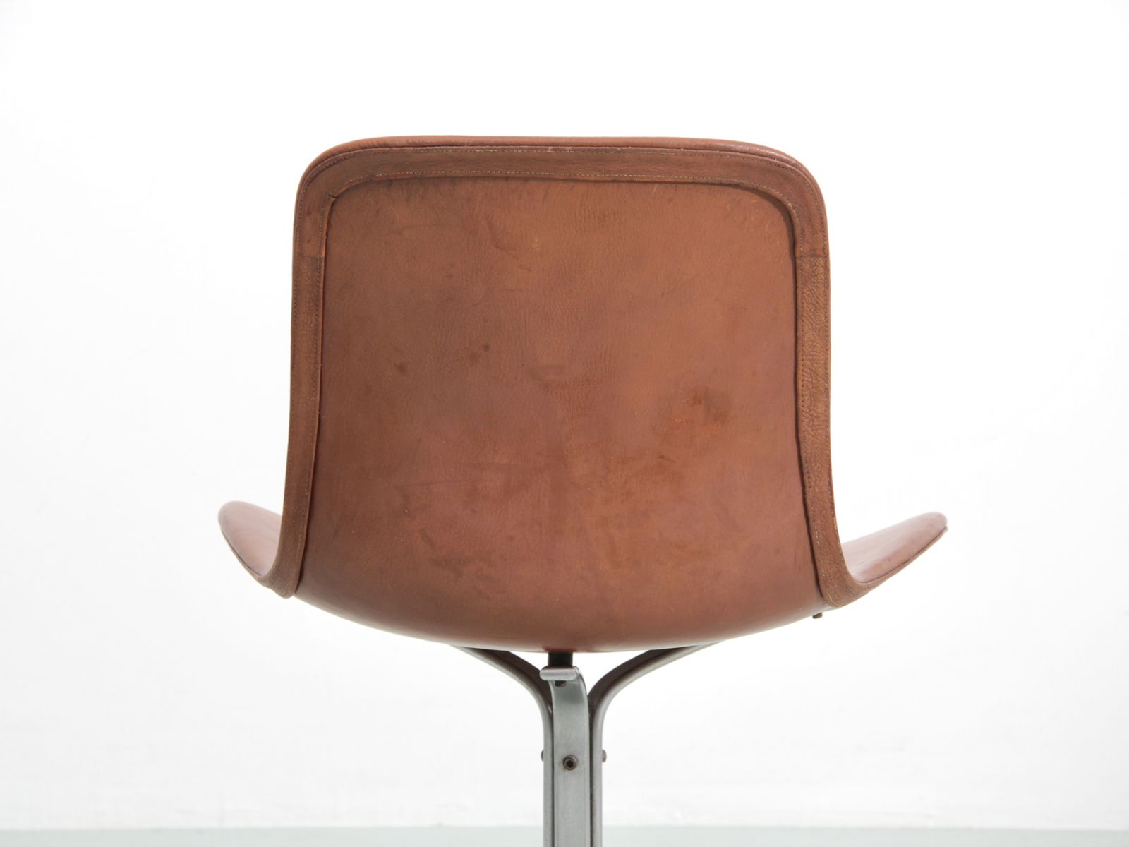 Mid Century Modern Scandinavian Set Of 4 Chairs Pk 9 By Poul Kjaerholm For Kold Christensen photo 29900.0