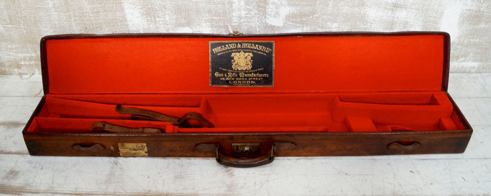 photo for sale Edwardian Holland & Holland Shotgun Case