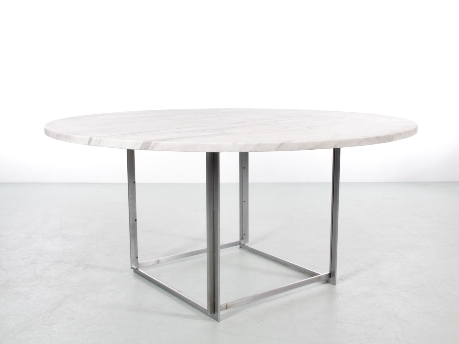 photo furniture Mid Century Modern Scandinavian Dining Table Pk 54 With Extensions By Poul Kjaerholm For Kold Christensen