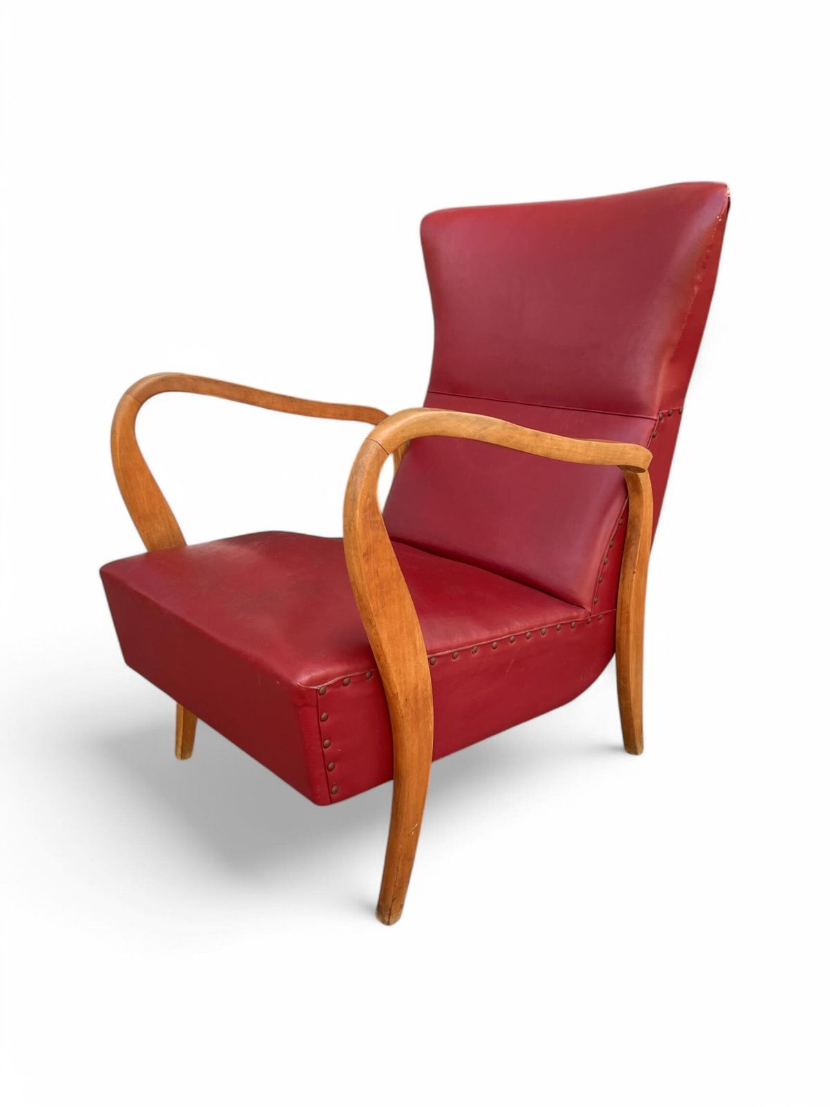photo vinterior Pair Of Armchairs   Italian Design   1950