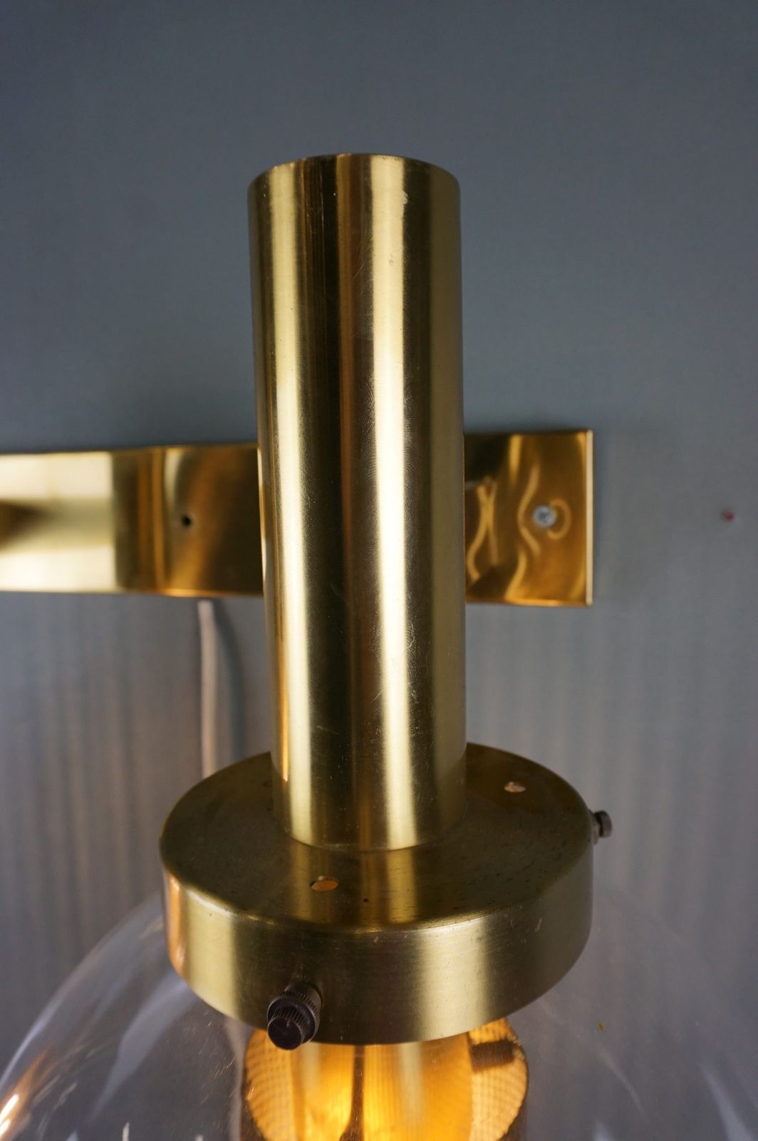 photo furniture Zweedse Messing Wandlamp, Hans Agne Jakobsson, 1960