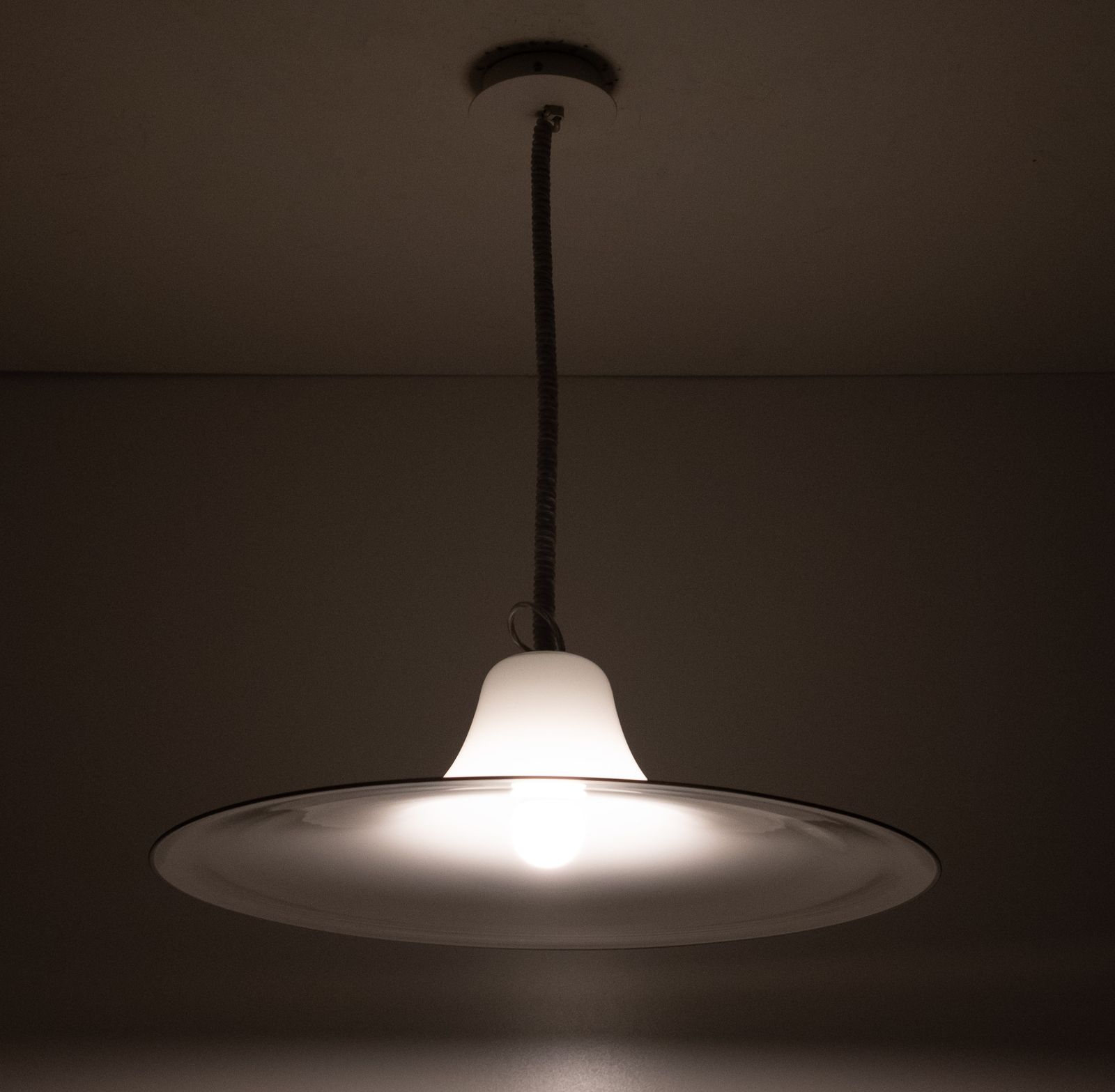 Leucos Murano Glass Pendant Lamp By Renato Toso, Italy, 1970s Leucos Murano photo 831.0