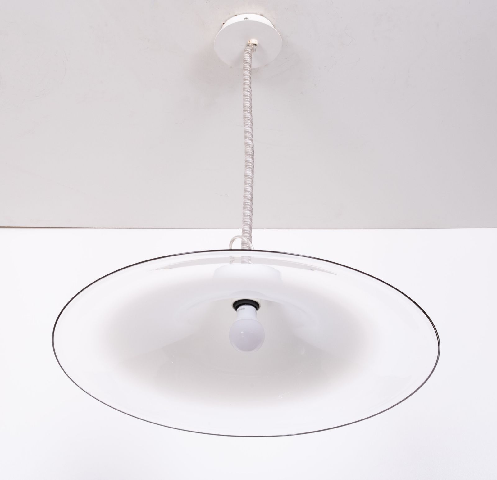 Leucos Murano Glass Pendant Lamp By Renato Toso, Italy, 1970s Leucos Murano photo buy