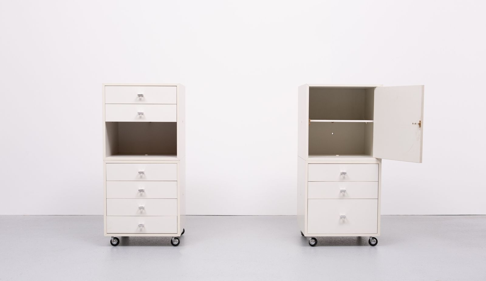 Pair Of Q Bus Cabinets By Cees Braakman For Pastoe, 1960s photo 1371.0