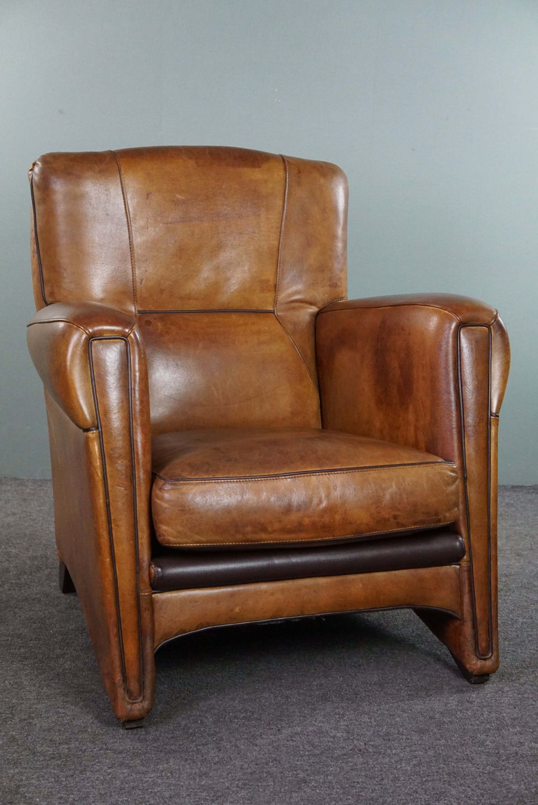 Striking Modern Design Armchair Made Of High Quality Sheepskin photo furniture
