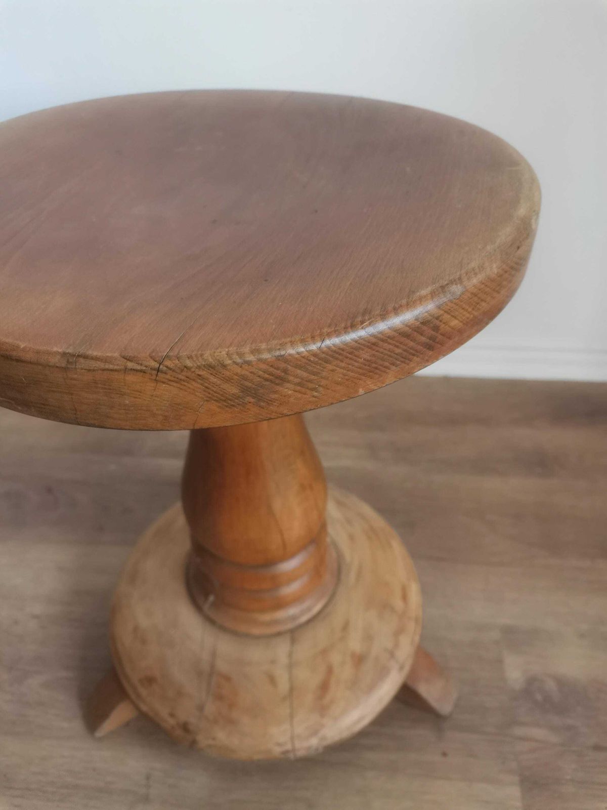 Original Thonet Piano Stool Quality Bentwood Hand Made Seat Thonet Chair Vintage photo vintage