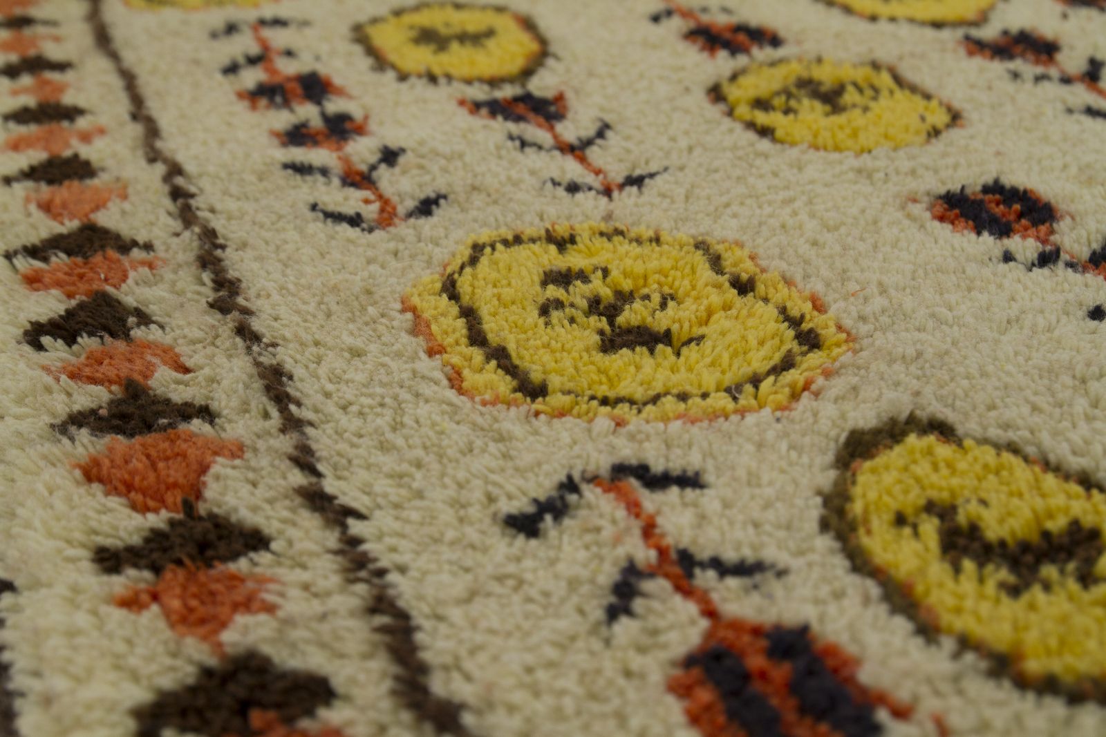 Vintage Wall Tapestry, Hand Knotted, 1960s photo 190.0