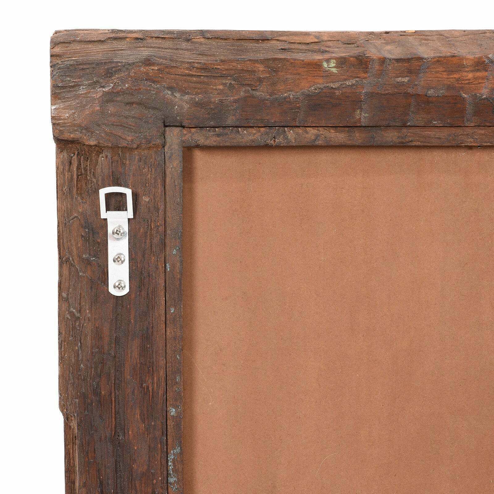 photo furniture Antique Indian Floor Mirror From Nagaur, Ca 1900