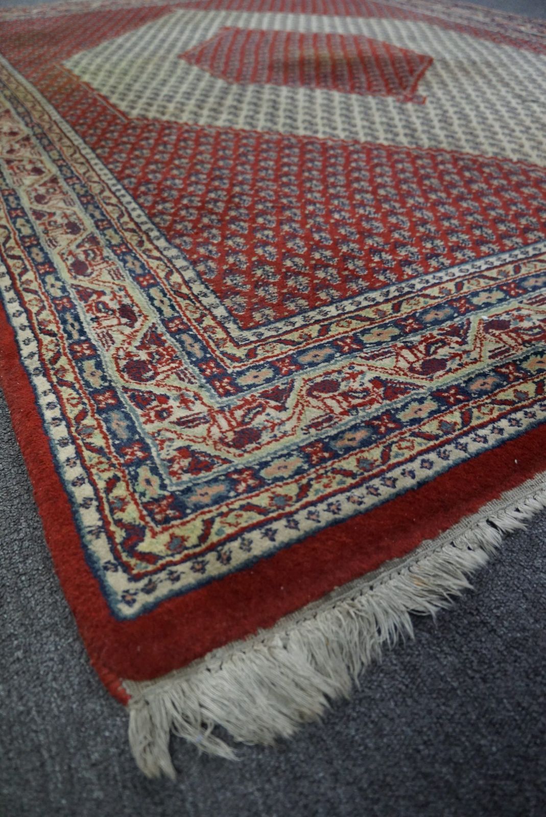 Hand Knotted Sturdy Rug With Beautiful Colors, 167 X 145 Cm photo for sale