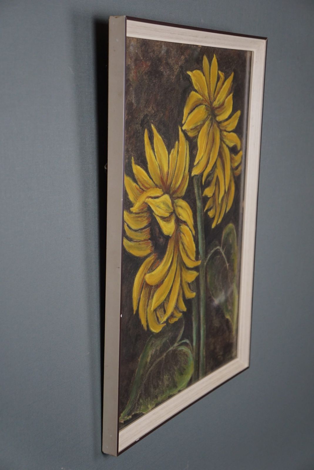 Kunstwerk Stilleven Zonnebloemen photo for sale