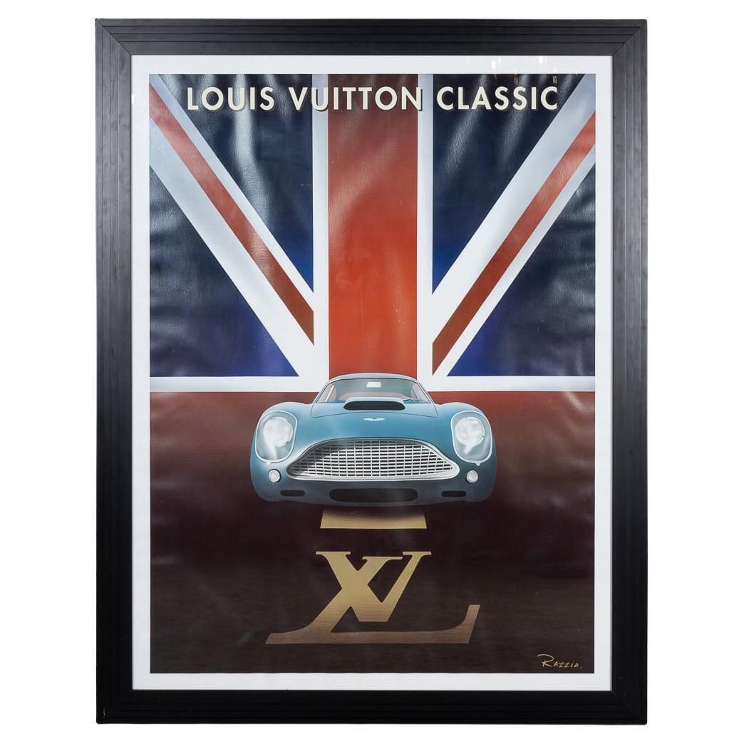 21stc Original Razzia Poster For Louis Vuitton Classic 2004, Waddesdon Manor