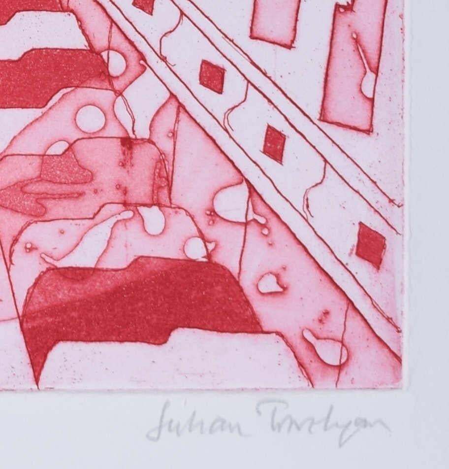 Ufizzi Gallery Etching By Julian Trevelyan1966 photo for sale
