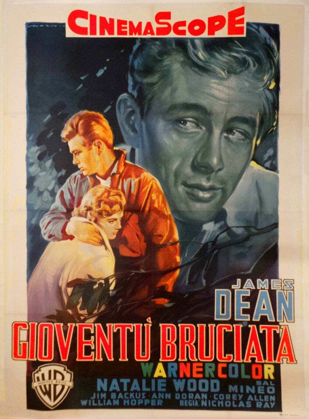 Rebel Without A Cause (Italian)  Original Vintage Poster