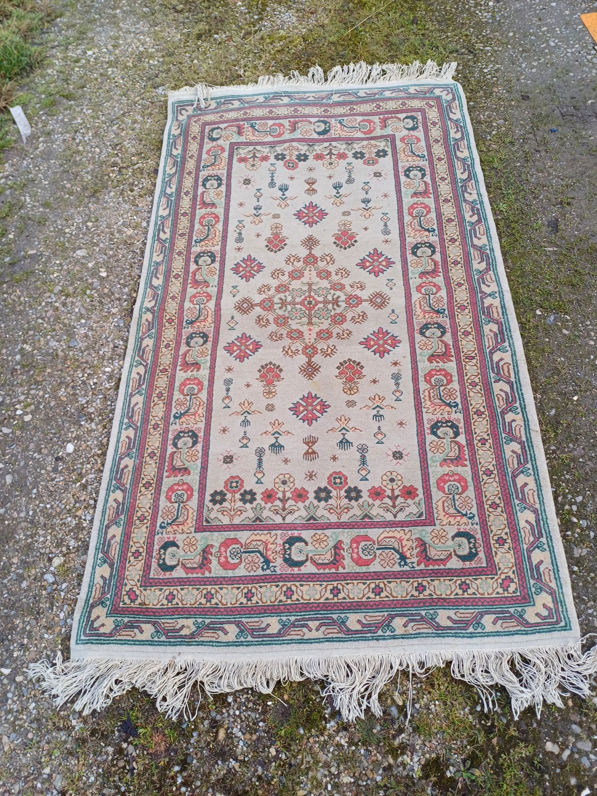 Hand Knotted Wool Oriental Rug