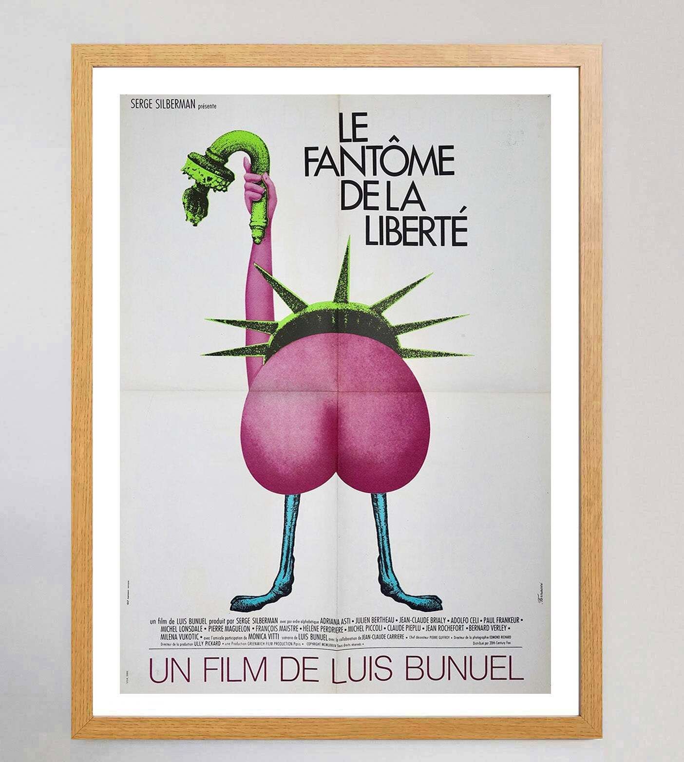 The Phantom Of Liberty (French) Original Vintage Poster photo Art
