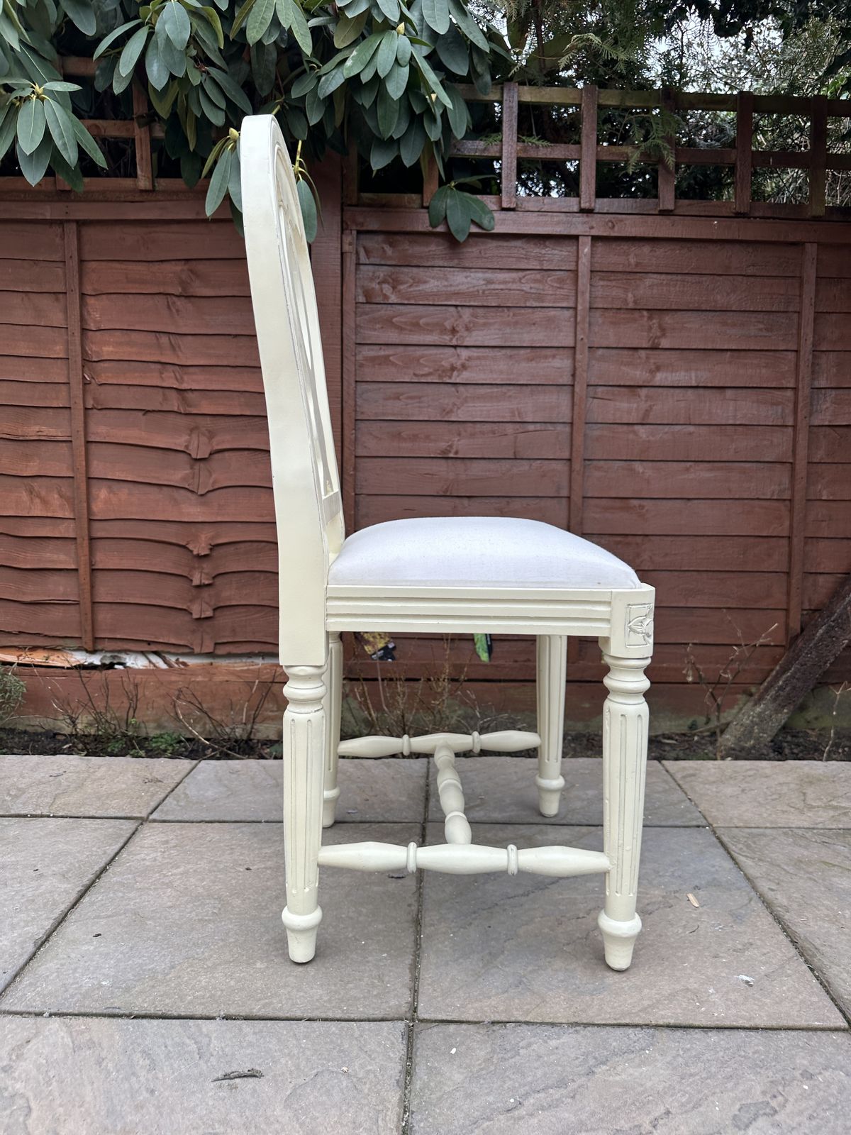 photo for sale Elegant Laura Ashley Gustavian Style Chair   Great Condition