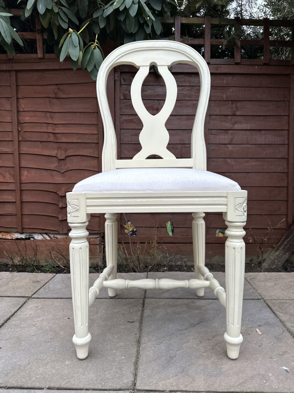 Elegant Laura Ashley Gustavian Style Chair   Great Condition
