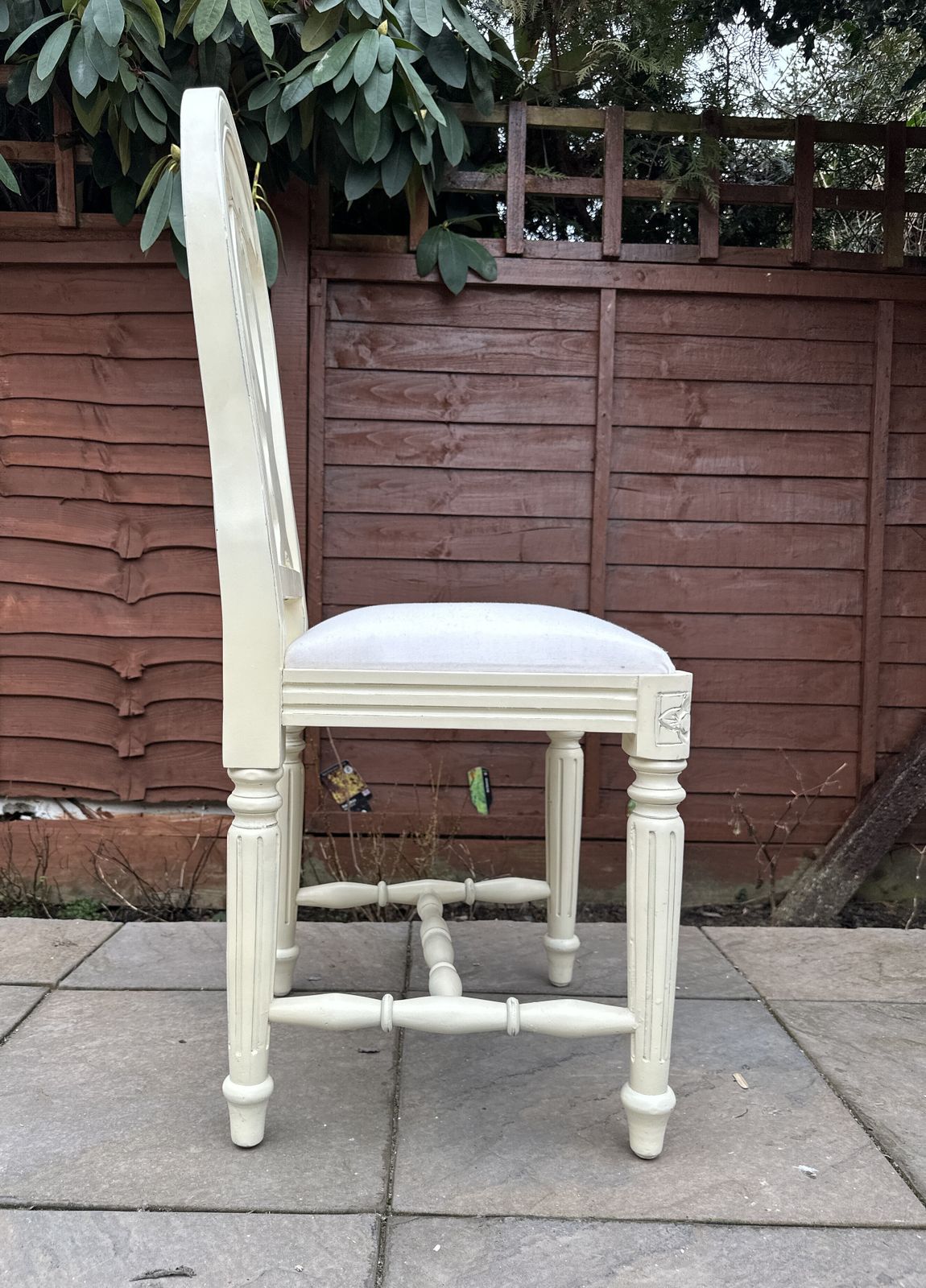Furniture Elegant Laura Ashley Gustavian Style Chair   Great Condition photo