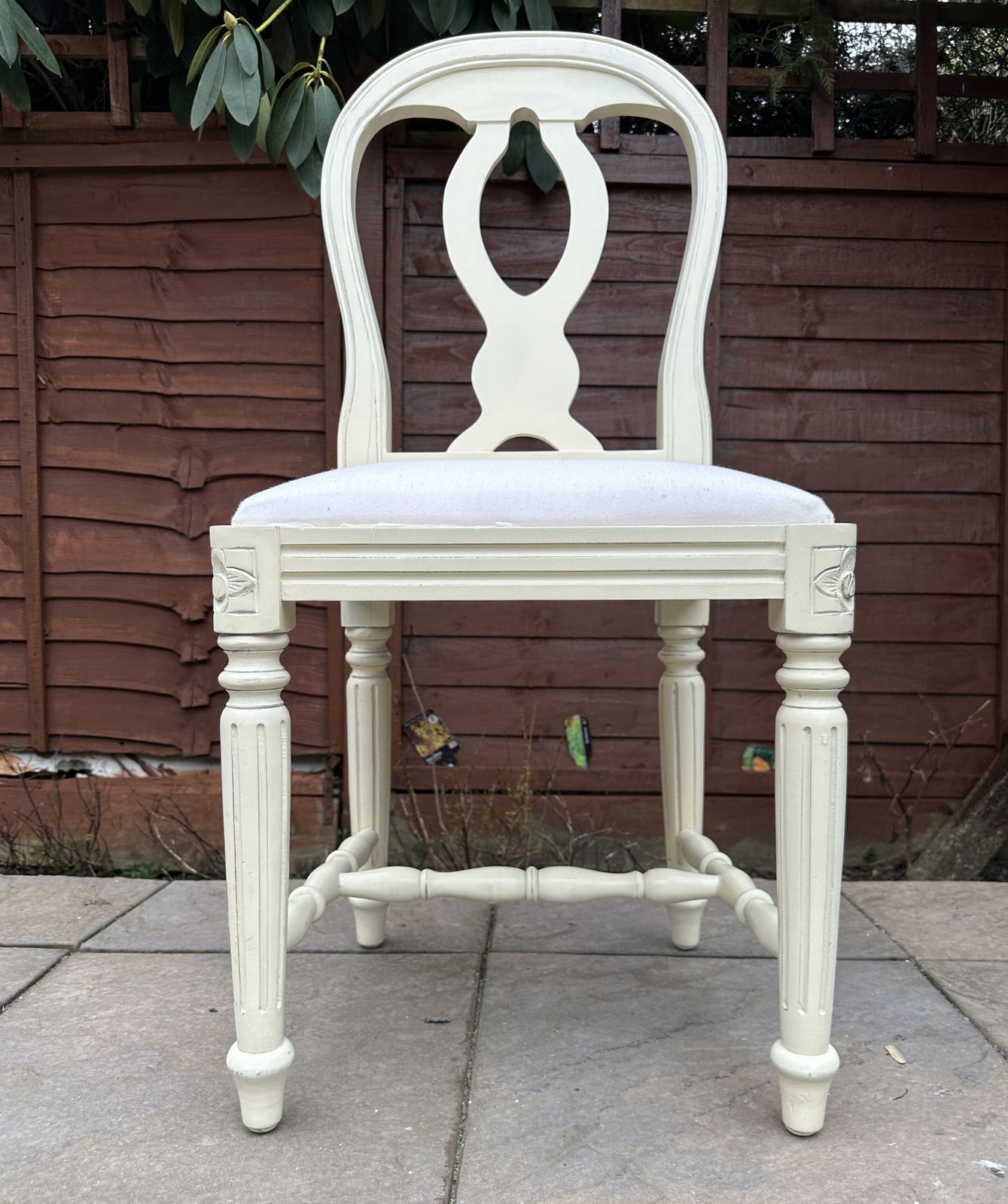 Elegant Laura Ashley Gustavian Style Chair   Great Condition photo Furniture