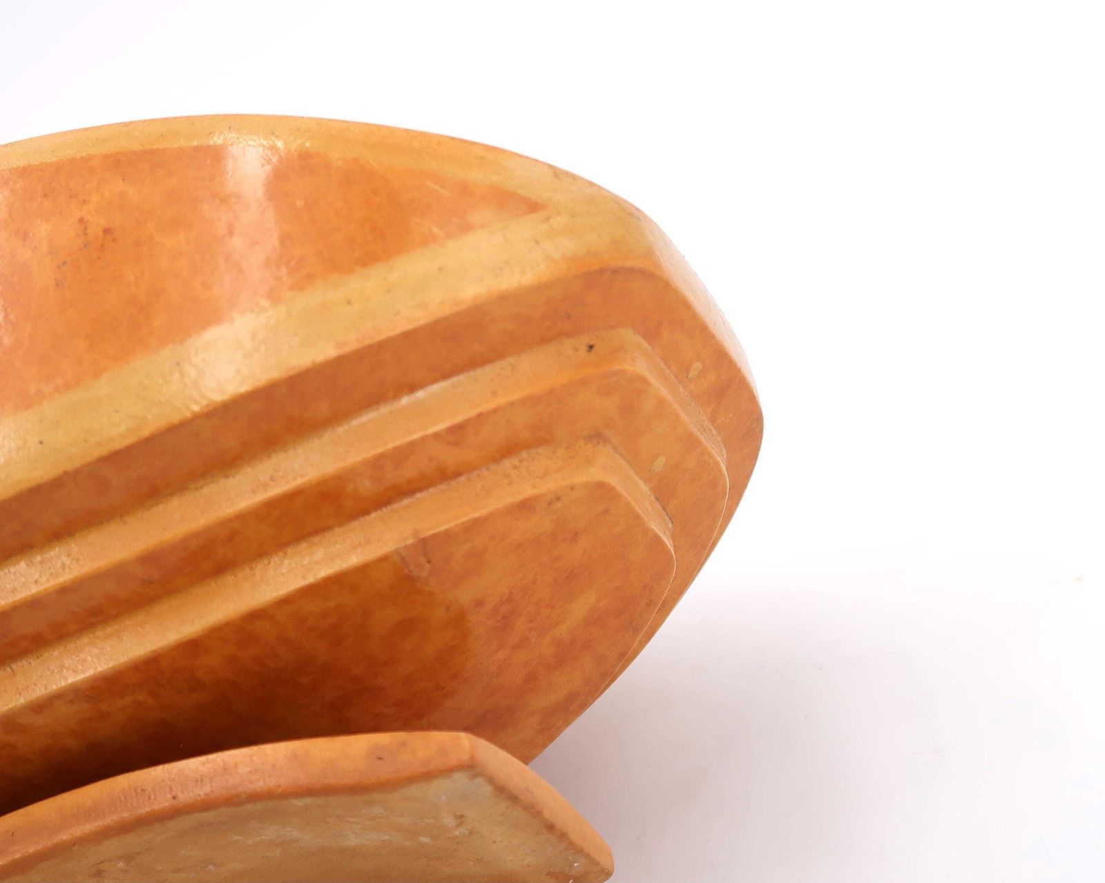 Jewelry Box By Moustapha Ndiaye Made With Calabashes, Thiès Sénégal 1980s / Jewelry Case, Art Deco Style photo 165.0
