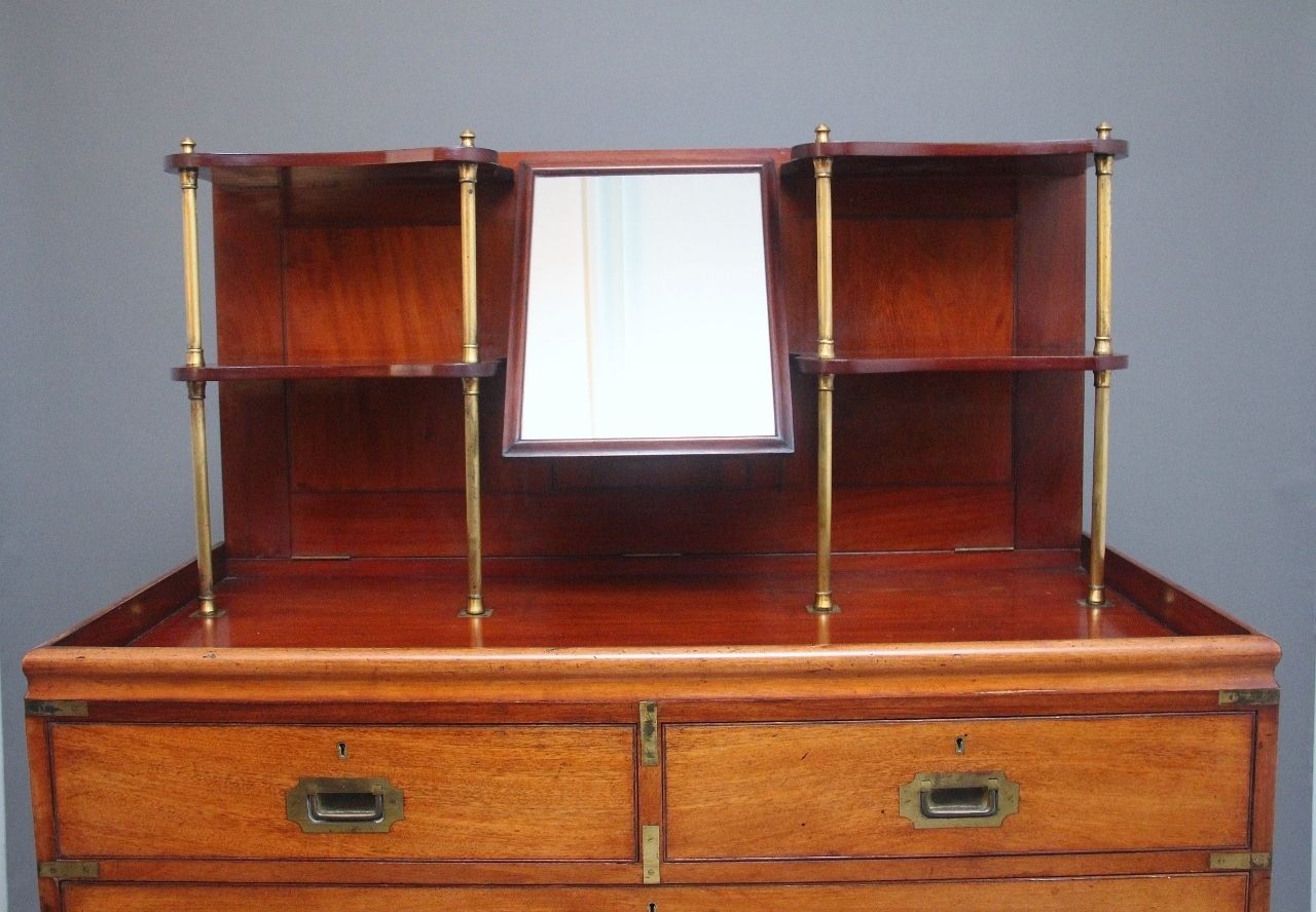 19th Century Mahogany Military Chest photo furniture