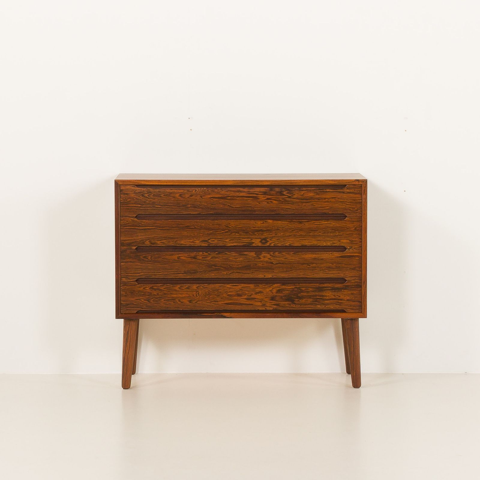 Scandinavian Minimalist Rosewood Chest Of Drawers In The Style Of Nils Jonsson, 1960s photo 857.0