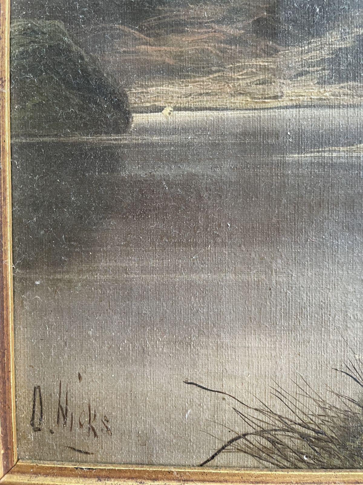 Two Victorian Oils Of Highland Landscapes By David Hick photo Art