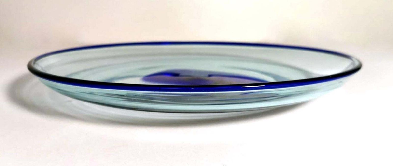 photo vinterior Murano Glass Italian Empty Pockets (Tray) Round "Incamiciato"