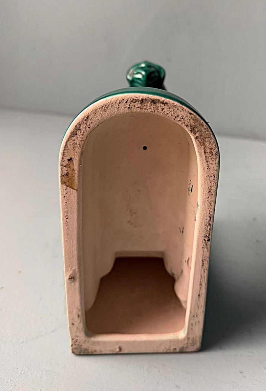 507.0 Art Deco Pair Of French Ceramic Bookends In Saint Clément Style photo