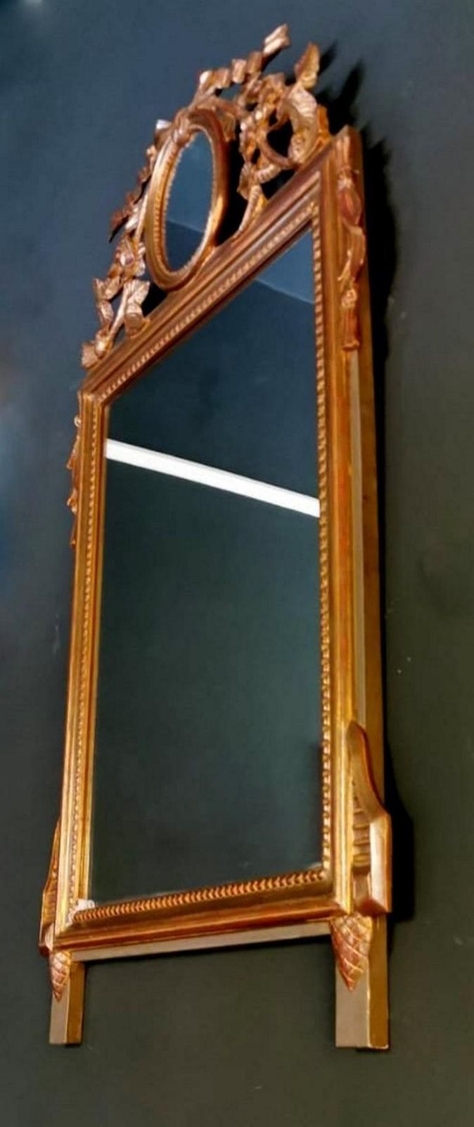 photo vinterior Rococo’ Giltwood Frame And Double Mirror, France