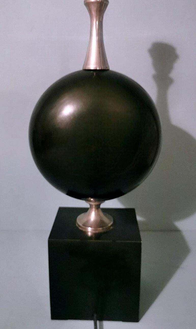 Maison Barbier French Space Age Style Metal Table Lamp (Without Lampshade) photo buy